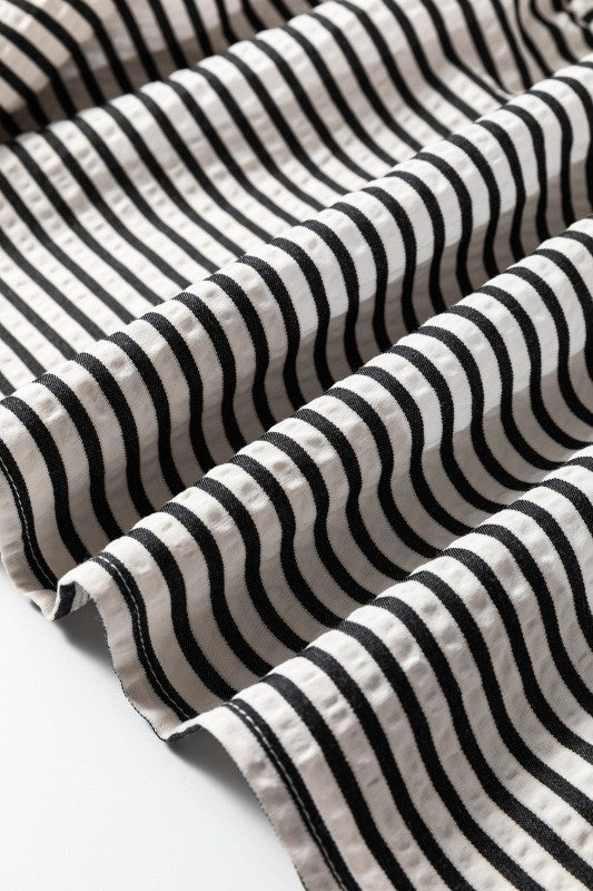 Opal Contrast Trim Midi Dress