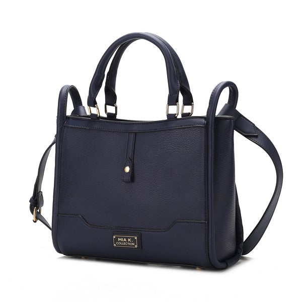MKF Melody Vegan Leather Tote by Mia K. Navy One Size