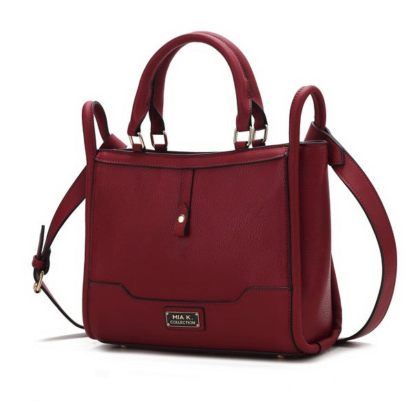 MKF Melody Vegan Leather Tote by Mia K. Red One Size