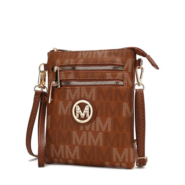 MKF Gaia Milan M Signature Crossbody by Mia K Tan One Size
