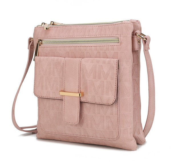MKF Janni Women's Crossbody Bag by Mia K Pink One Size