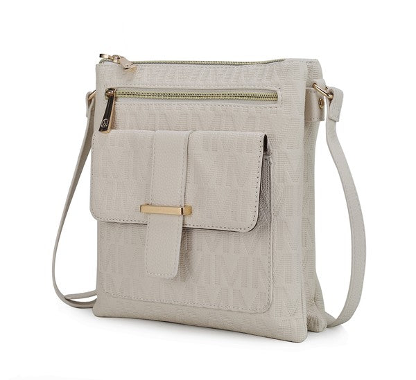 MKF Janni Women's Crossbody Bag by Mia K Beige One Size