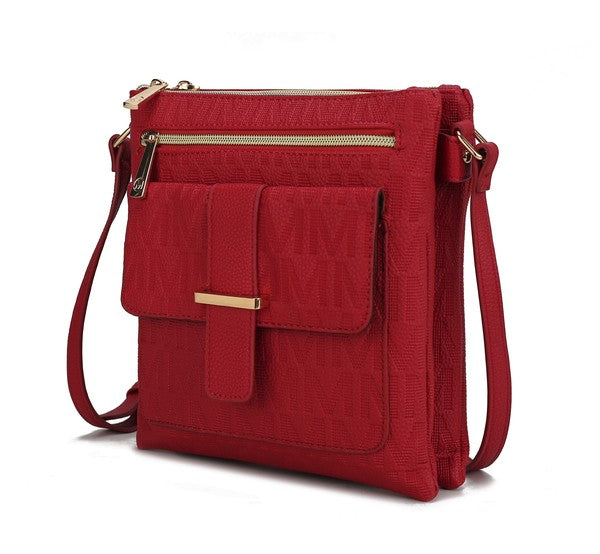 MKF Janni Women's Crossbody Bag by Mia K Red One Size