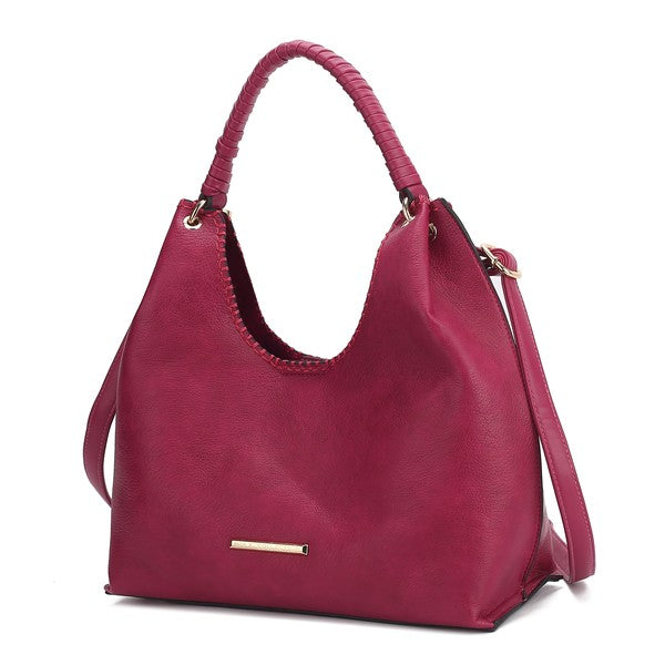 MKF Gara Shoulder Bag by Mia K Fuchsia One Size