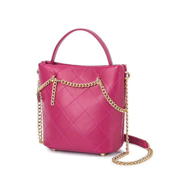 MKF Damaris Crossbody bag by Mia K Fuchsia One Size
