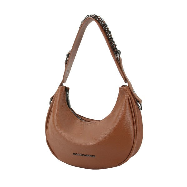 MKF Morgana Shoulder Bag by Mia K Cognac One Size