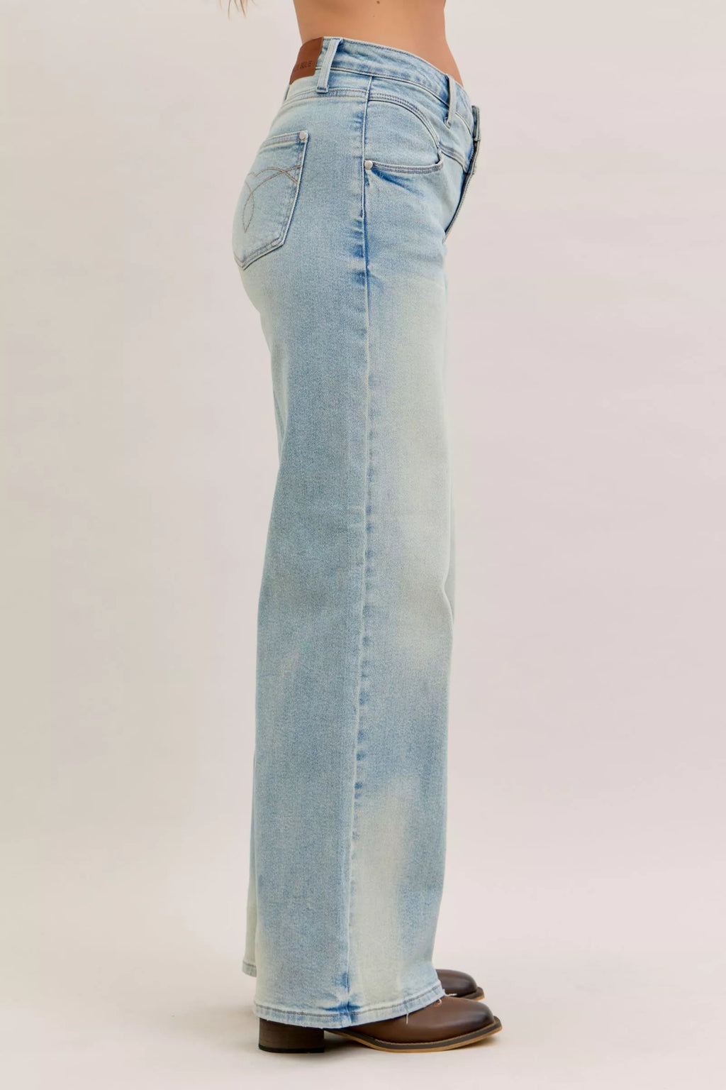 Judy Blue High Waist Column Straight Jeans 881044
